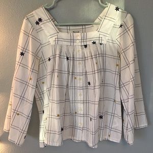 Madewell Square-Neck Blouse